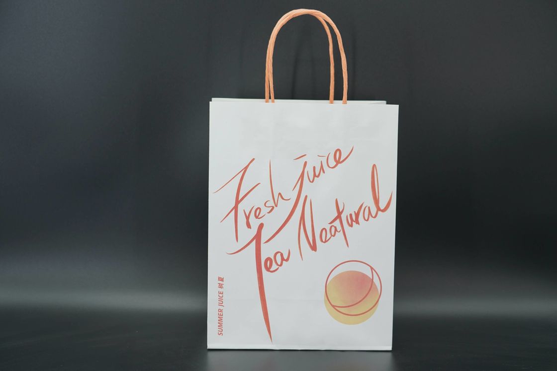 Industry Custom Printed Gift Bags sturdy Eco Friendly Kraft Food Bags