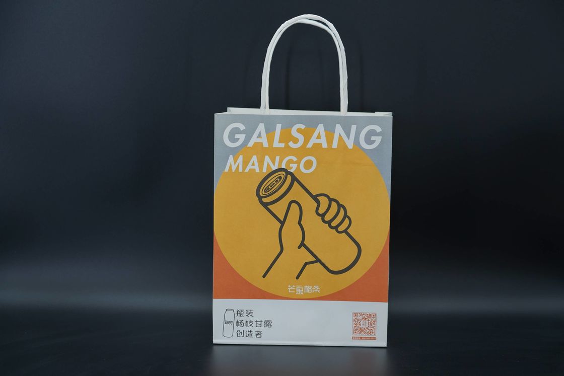 Versatile Environmentally Friendly Sustainable Paper Bags Lightweight FSC